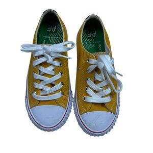 P.F. Flyers Kids Yellow and White Sneakers